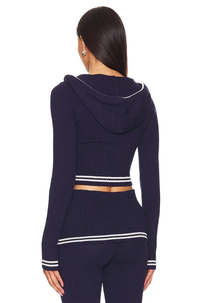 Frankies Bikinis Frankies Bikinis - Aimee Cloud Knit Hoodie Top 2