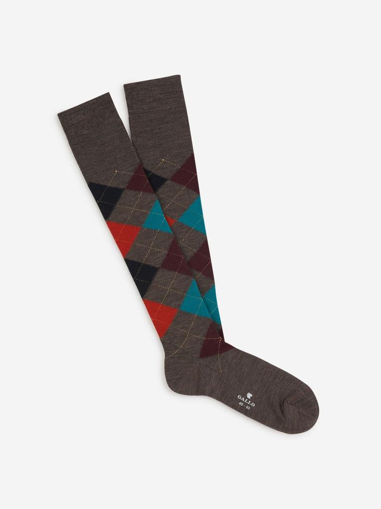 GALLO Gallo Long Patterned Socks