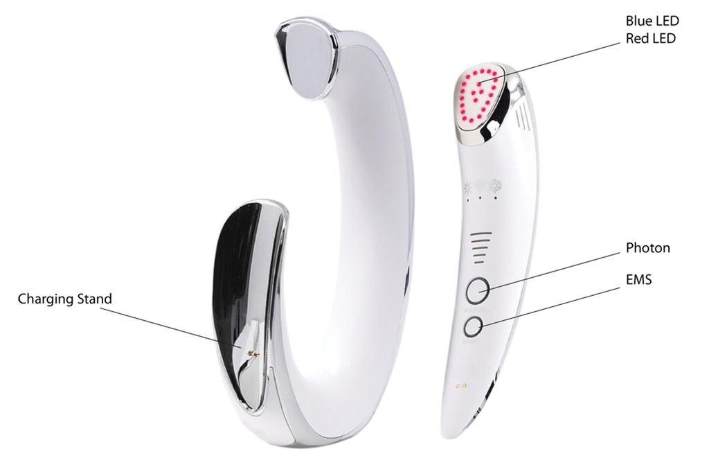 LUMINA NRG Led Sonic infuser wand