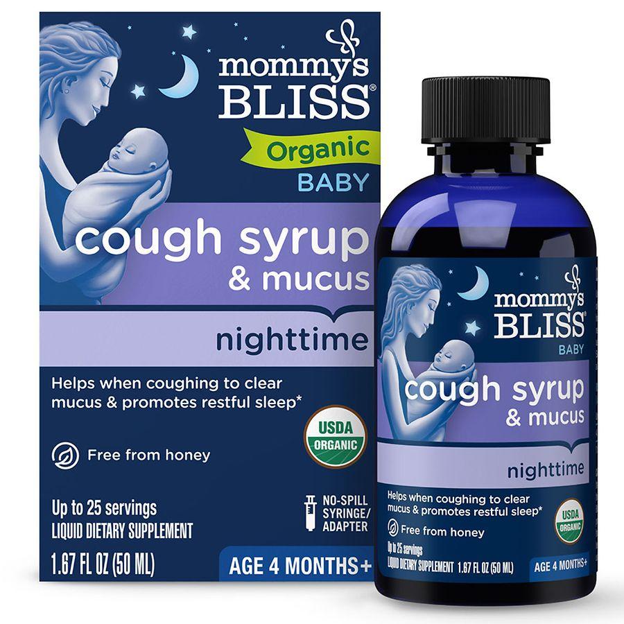 Mommy's Bliss Organic Baby Cough Syrup Night Time