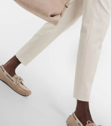 Brunello Cucinelli Cotton-blend chinos 7