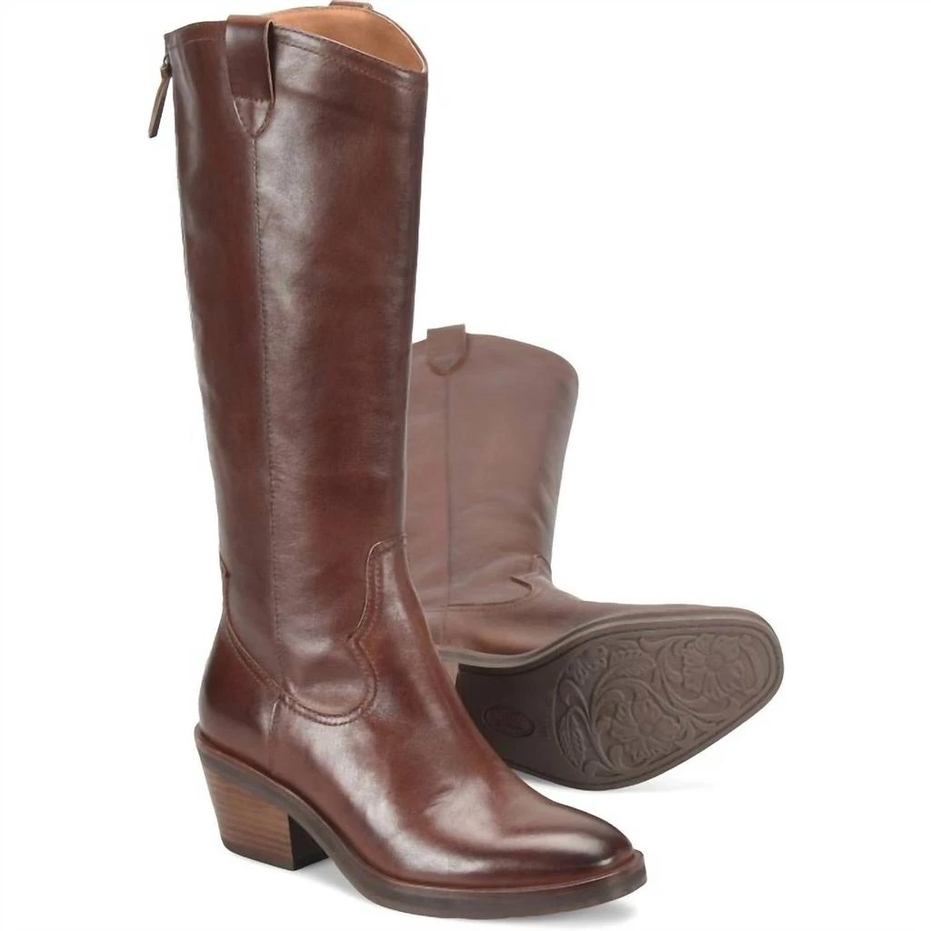 Söfft Women's Shelby Boots In Whiskey 1