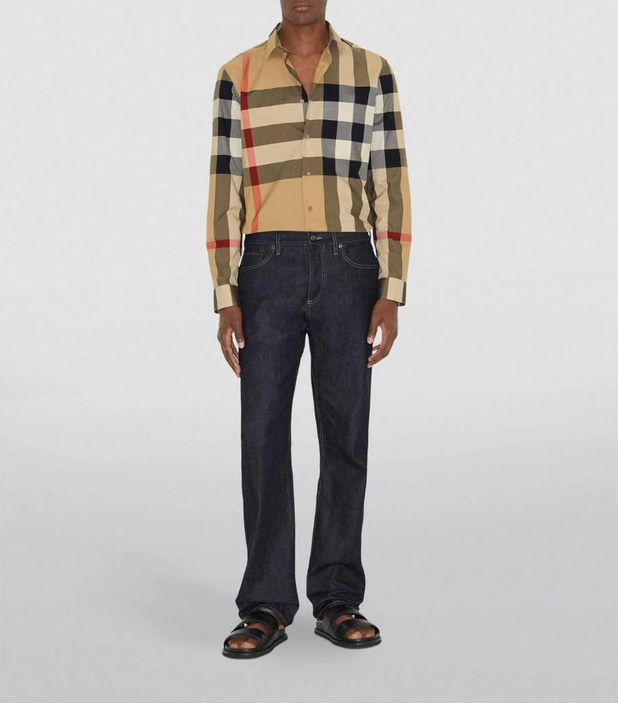 Burberry Check Slim Shirt 2
