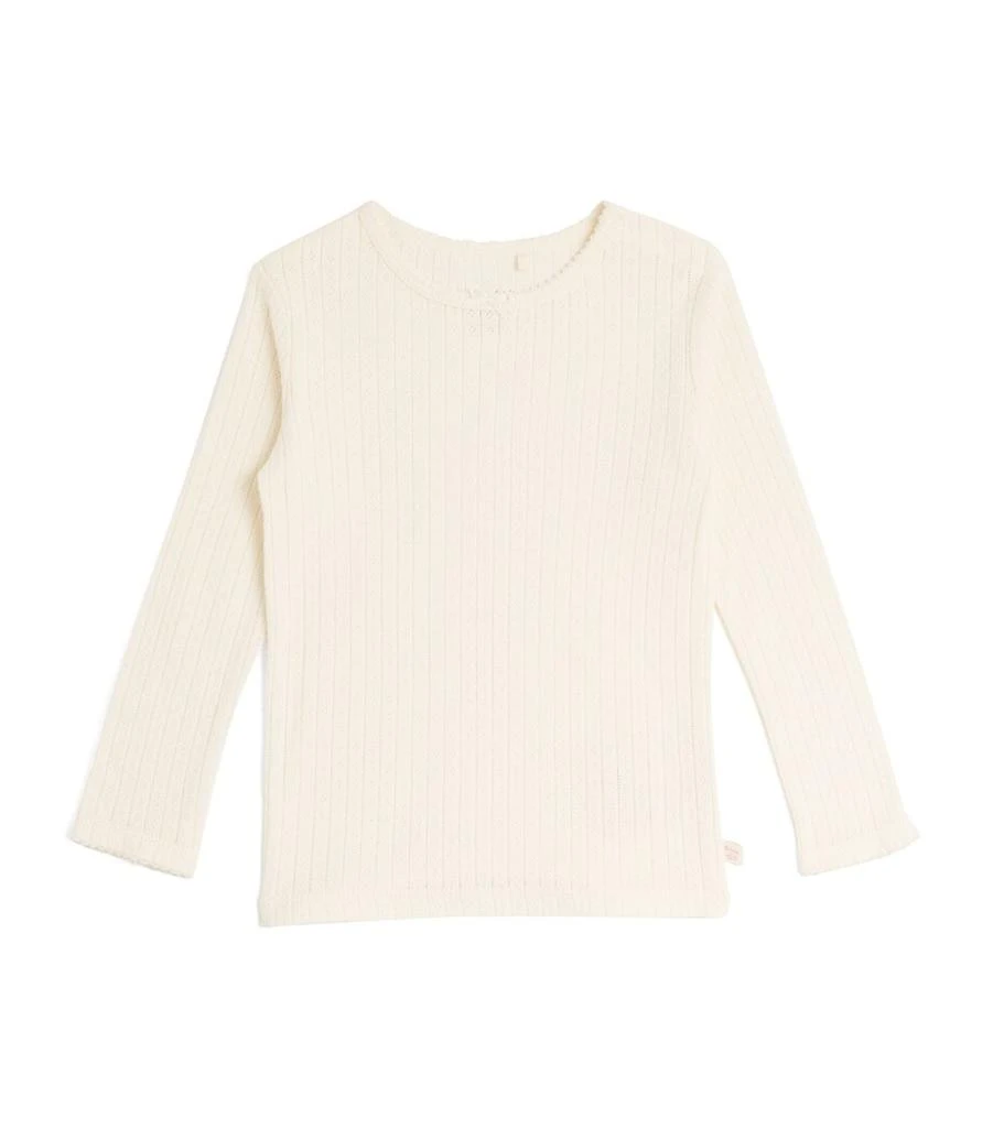 KONGES SLOJD Minnie Pointelle Top (9-48 Months) 1