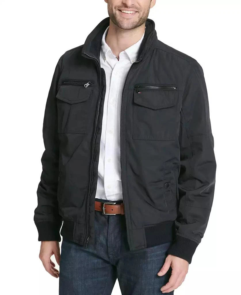 Tommy Hilfiger Men's Four-Pocket Unfilled Performance Bomber Jacket 3