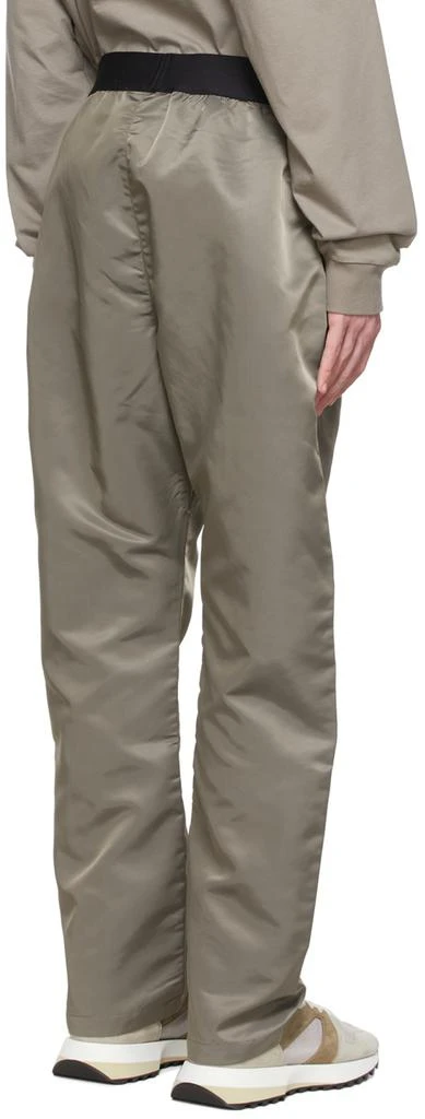 Fear of God ESSENTIALS Taupe Nylon Lounge Pants 3