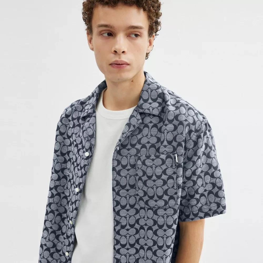 Coach Signature Camp Shirt 4
