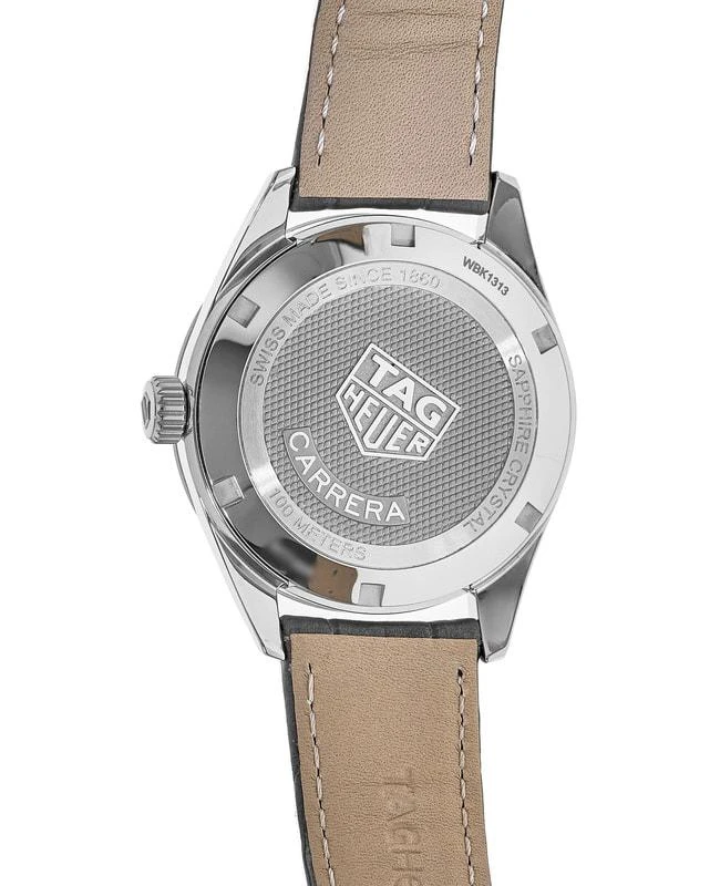 TAG Heuer Tag Heuer Carrera Quartz Grey Dial Leather Strap Women's Watch WBK1313.FC8260 3