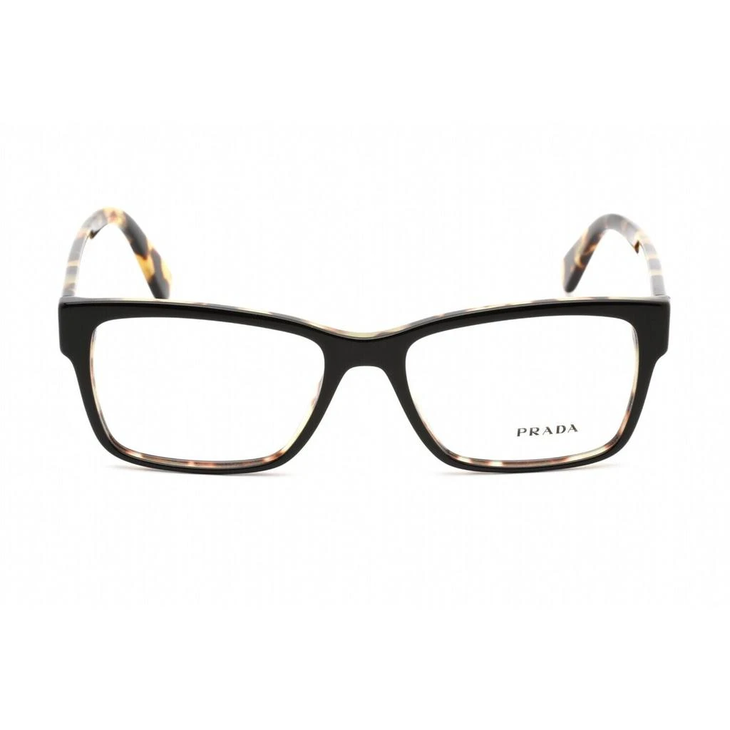Prada Prada Men's Eyeglasses - Black Square Full-Rim Frame | PRADA 0PR 15VV NAI1O155 2