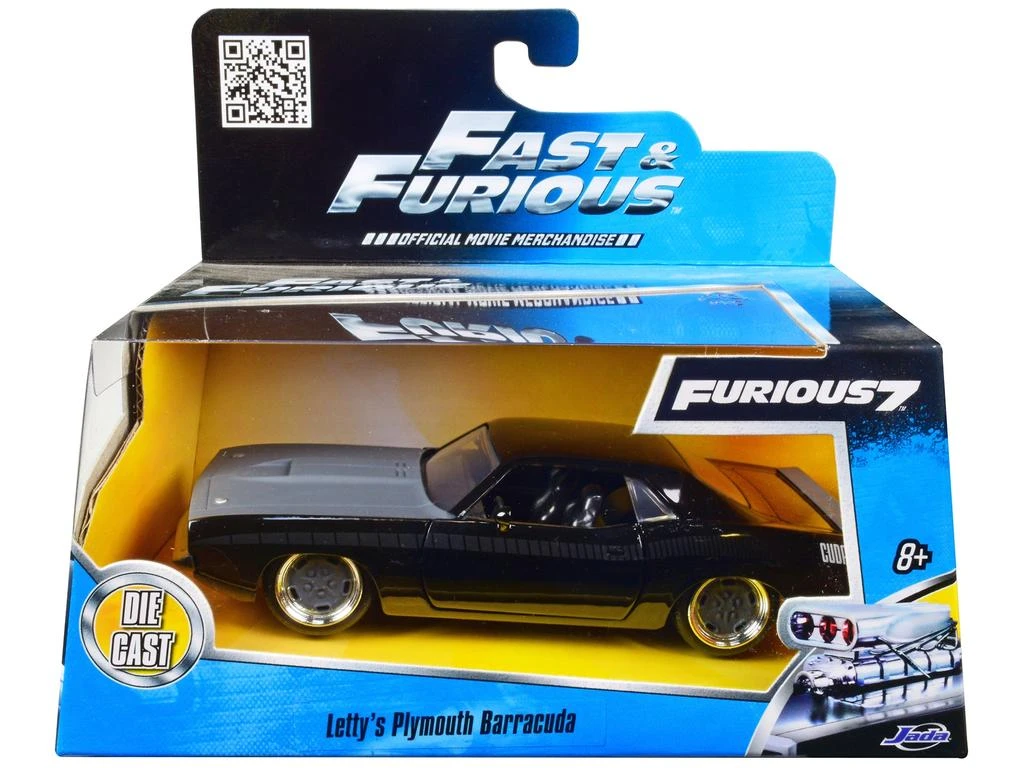 Jada Letty's Plymouth Barracuda "Fast & Furious 7" Movie 1/32 Diecast Model Car by 1