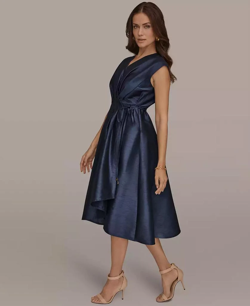 Donna Karan Women
s V-Neck Midi Dress 2