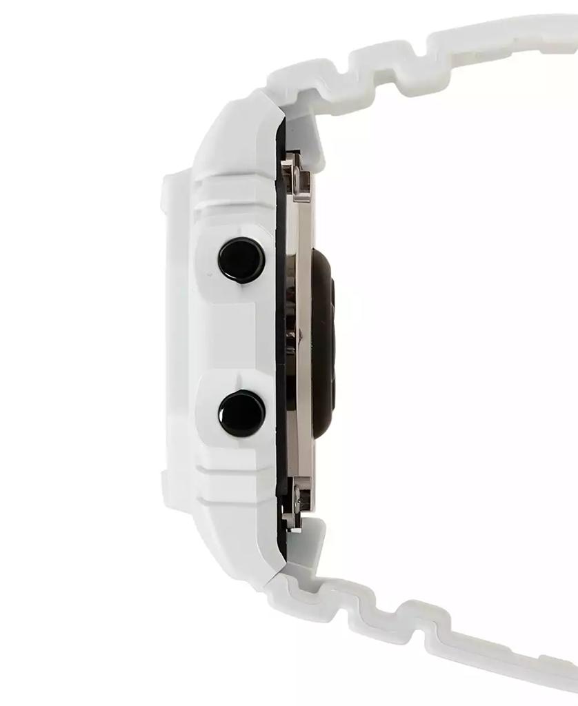 G-Shock Men's Digital White Resin Strap Watch 45mm, DWH5600-7