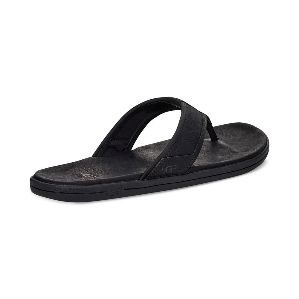 UGG® Men's Seaside Leather Lightweight Flip-Flop Sandal