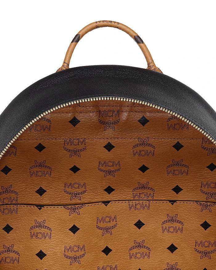MCM Stark Medium Leather Backpack 4