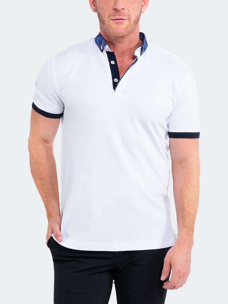 Signature Polo DC White