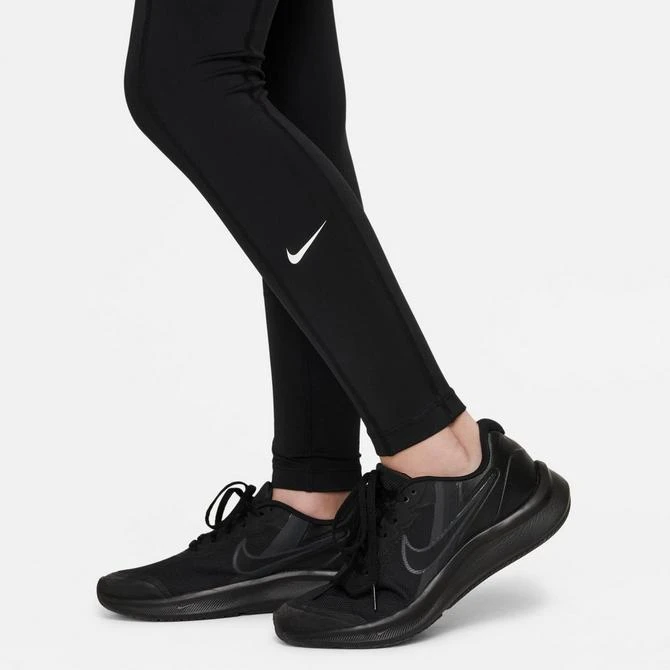 NIKE Girls' Nike Dri-FIT One High-Waist Pocket Leggings 9