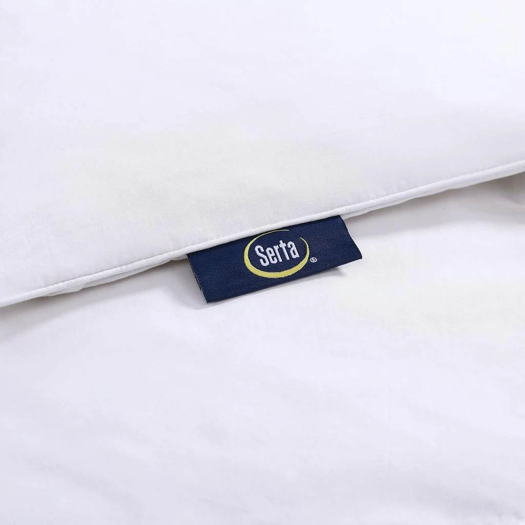 Serta HeiQ Cooling White Feather And Down All Season Comforter 3
