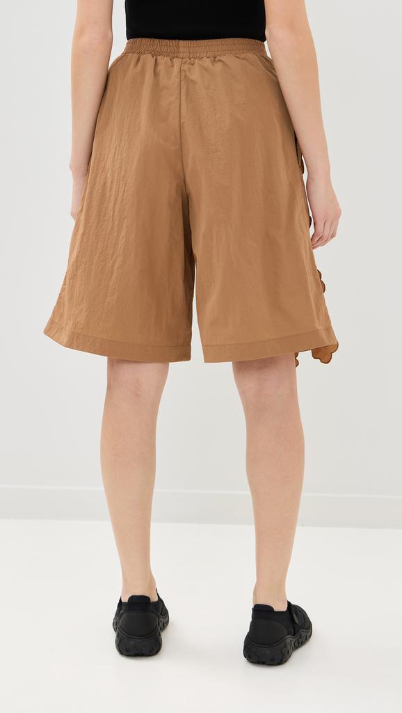 CECILIE BAHNSEN Recycled Taffeta Angel Shorts