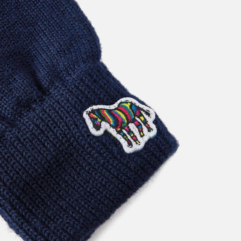 The Hut PS Paul Smith Zebra Appliqué Wool Gloves 4