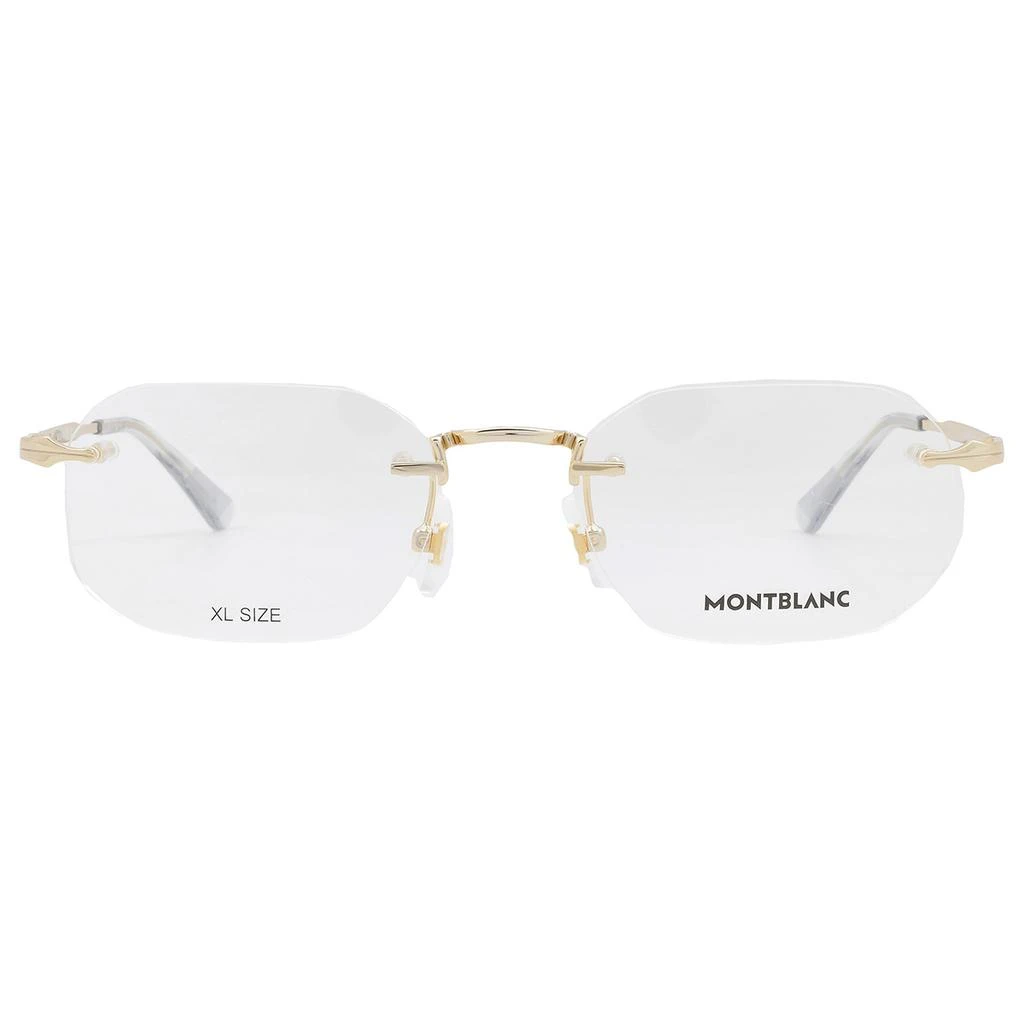 MontBlanc Montblanc Demo Geometric Men's Eyeglasses MB0307O 001 54 1