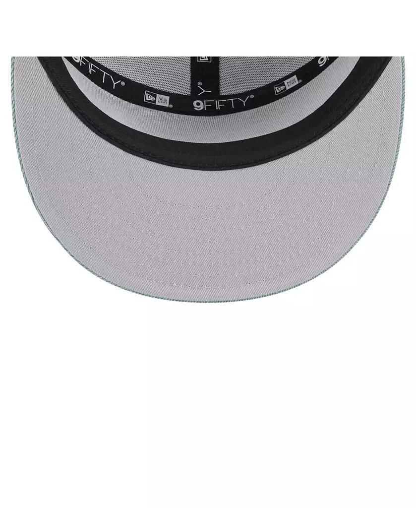 New Era Men's Golden State Warriors Adventure Denim Split Panel 9FIFTY Snapback Trucker Hat 5