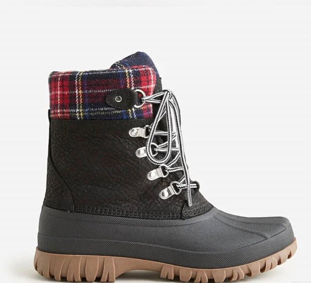 J. Crew J.Crew - Women's Perfect Plaid Winter Boots