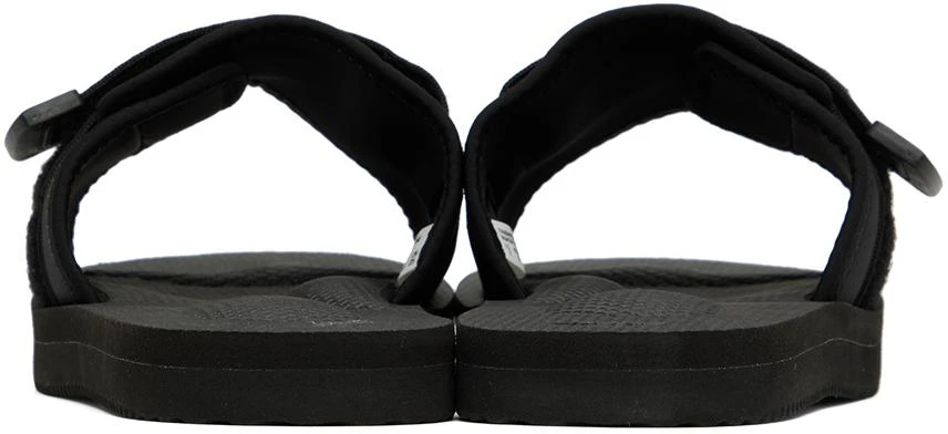 Suicoke Black PADRI Sandals 2