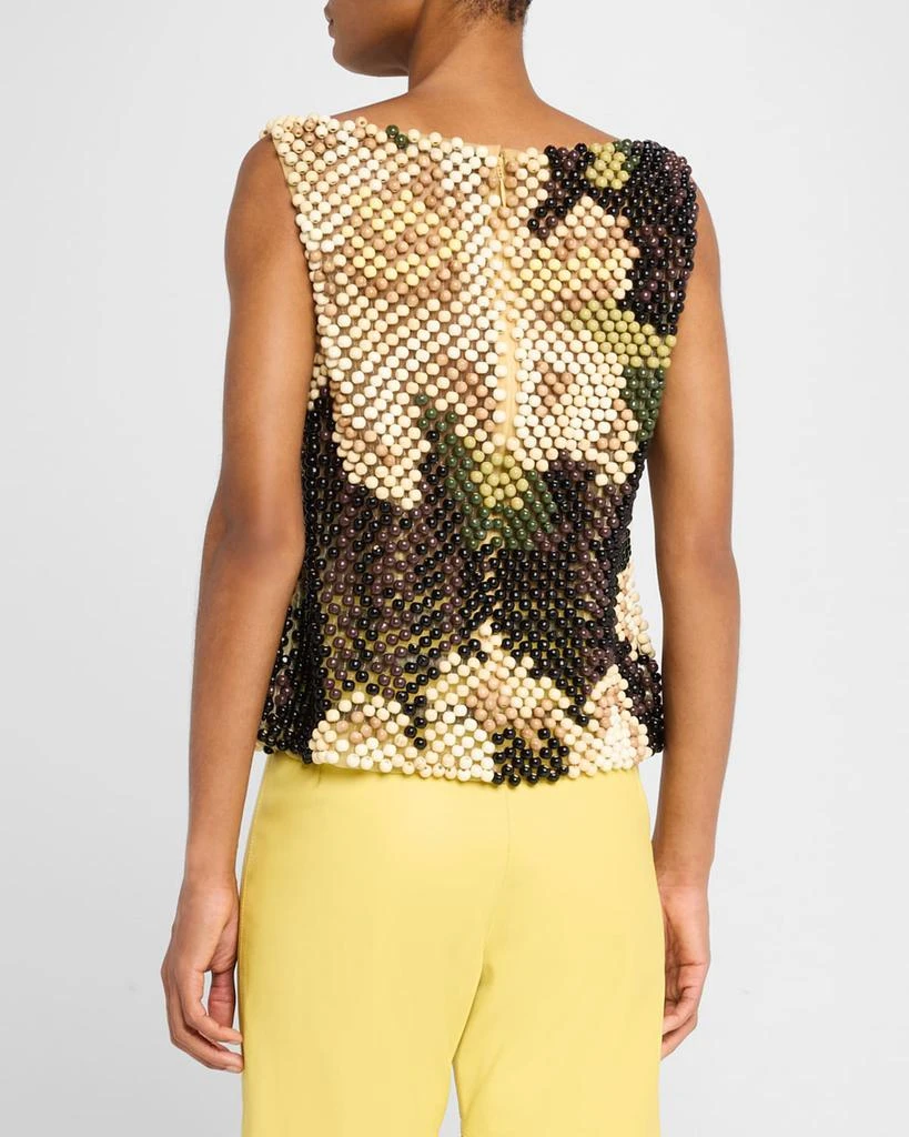 Wynn Hamlyn Floral Wooden Bead Top 3