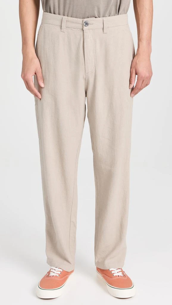 Obey Hardwork Linen Carpenter Pants 6