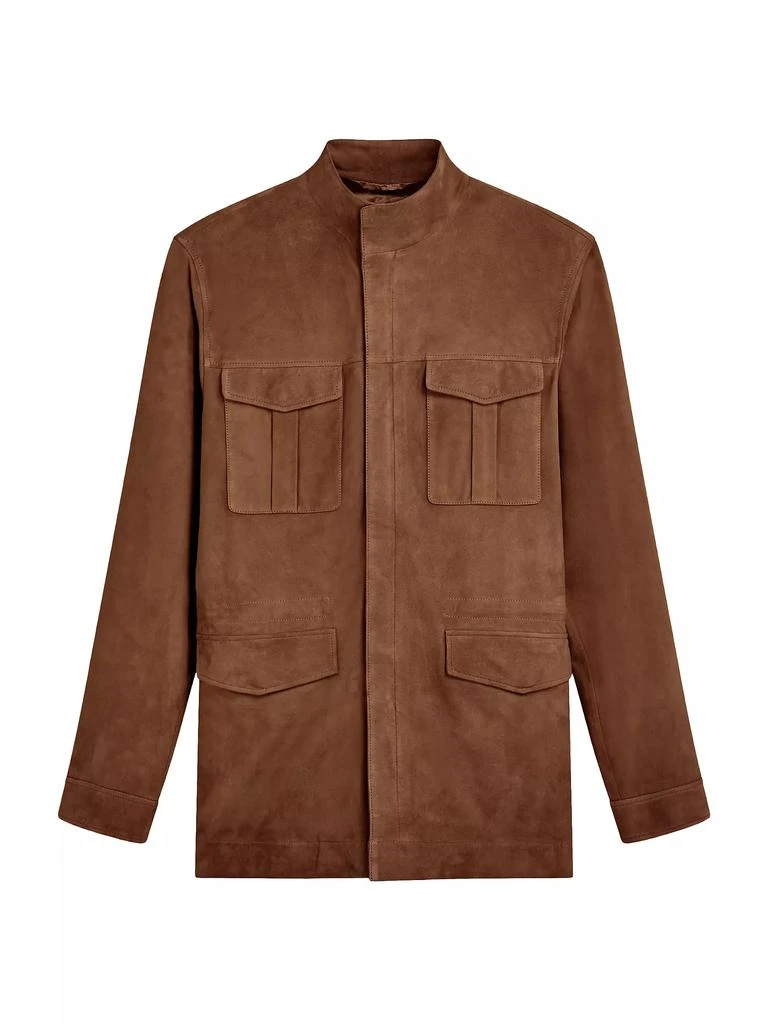 Bugatchi Leather Field Jacket 1