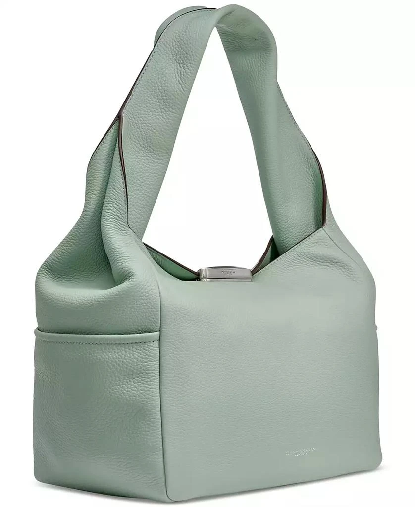 Donna Karan Donna Karan Amagansett Soft-Rolled Leather Shoulder with Sculpted Magnet Closure 3