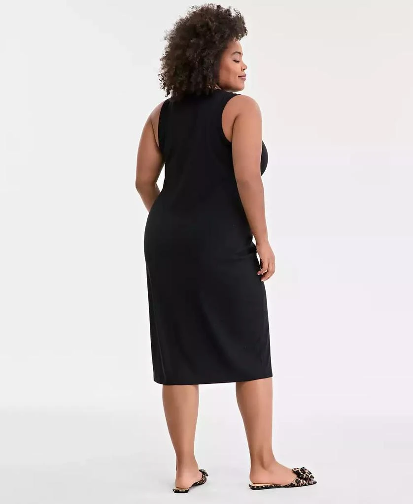 On 34th Trendy Plus Size Tank Midi Dress, Exclusively at Macy's 2