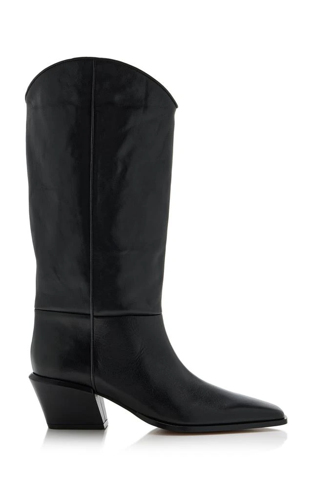 Paris Texas Paris Texas - Bettina Leather Western Boots - Black - IT 38 - Moda Operandi 1