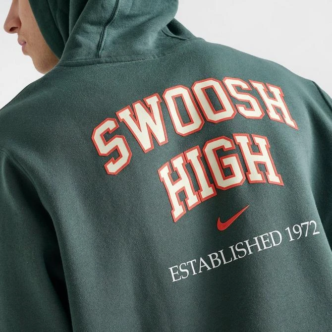 NIKE Men's Nike Sportswear Club Fleece Swoosh High Graphic Fleece Hoodie 6