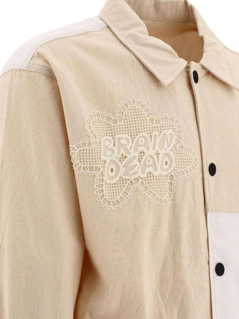 Brain Dead Brain Dead Doily Chore Paneled Jacket 4