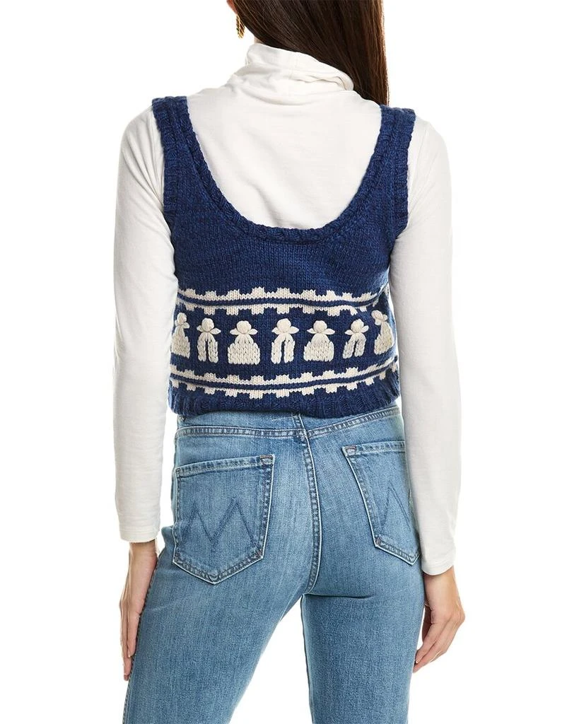 SEA NY SEA NY Afina Knits Cropped Wool Vest 2