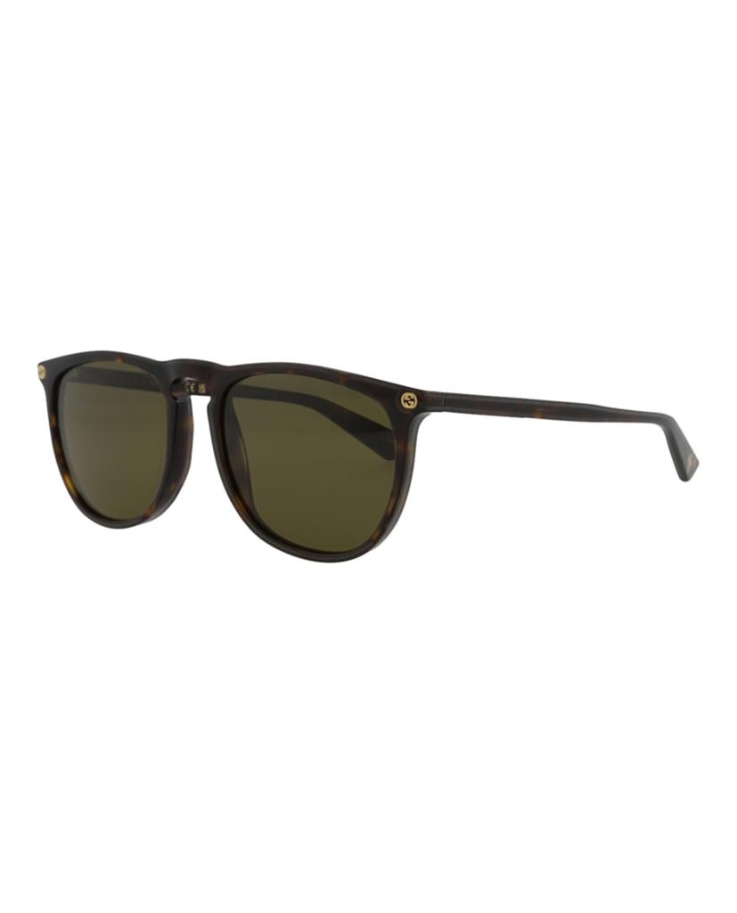 Gucci Round-Frame Acetate Sunglasses