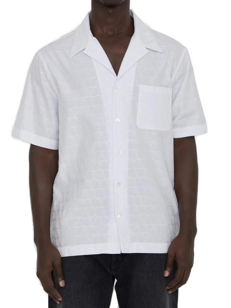 Valentino Toile Iconographe Straight Hem Shirt – On Sale Now with