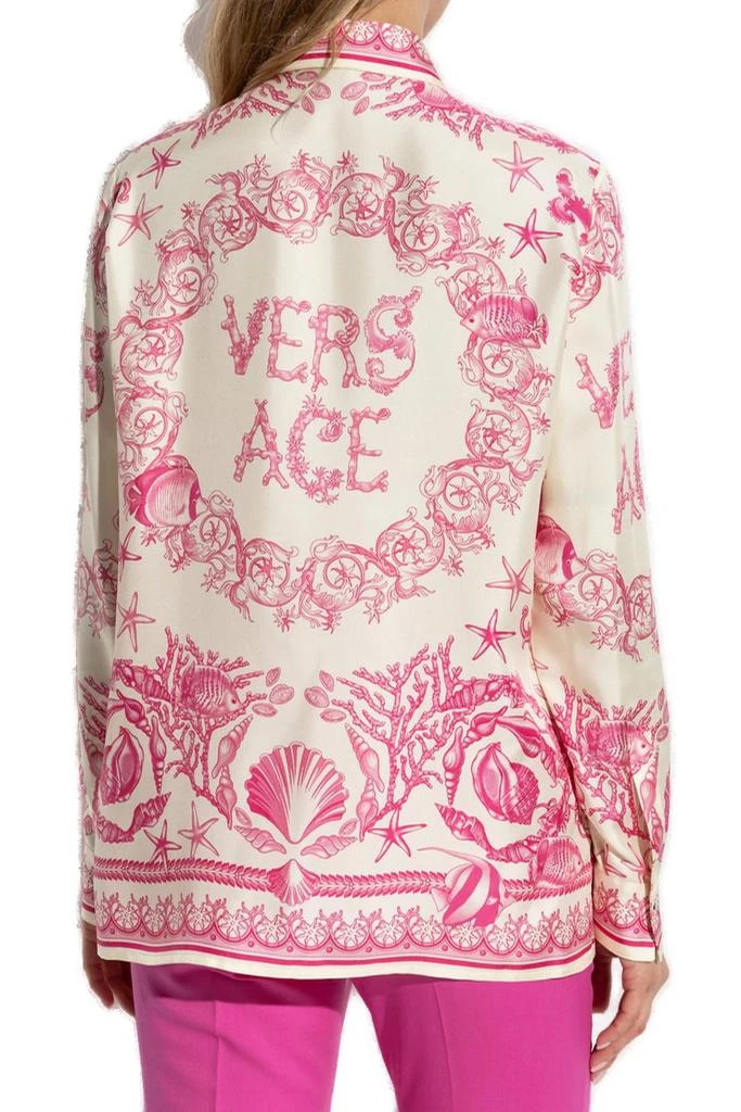 Versace Versace Barocco Printed Long-Sleeved Shirt 3