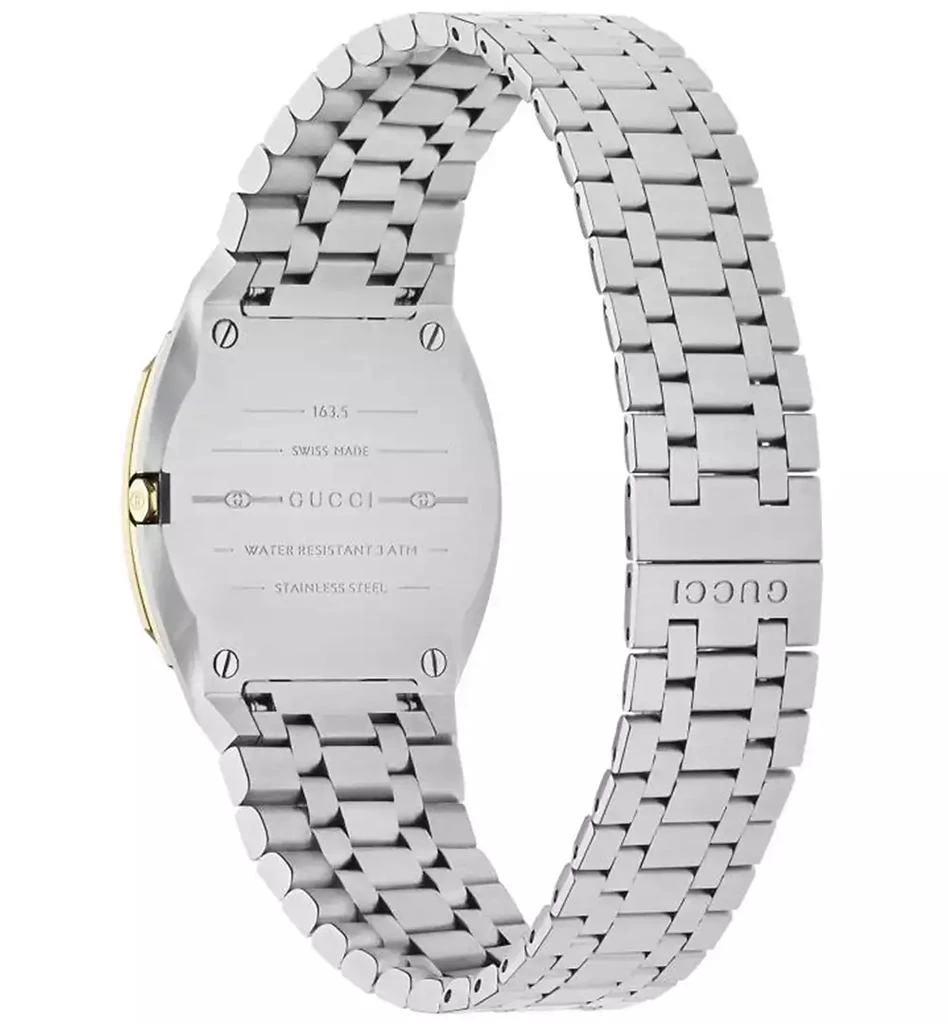 Gucci Women's Swiss 25H Stainless Steel Bracelet Watch 30mm 2
