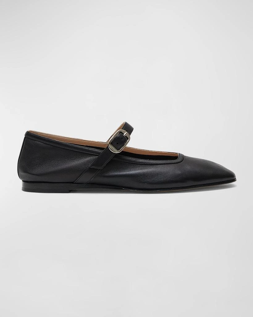 Le Monde beryl Leather Mary Jane Ballerina Flats 1