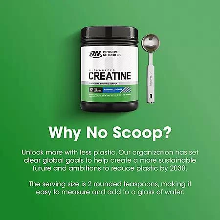 Optimum Nutrition Optimum Nutrition, Micronized Creatine, Blueberry Lemonade, 1.78 lbs. 5