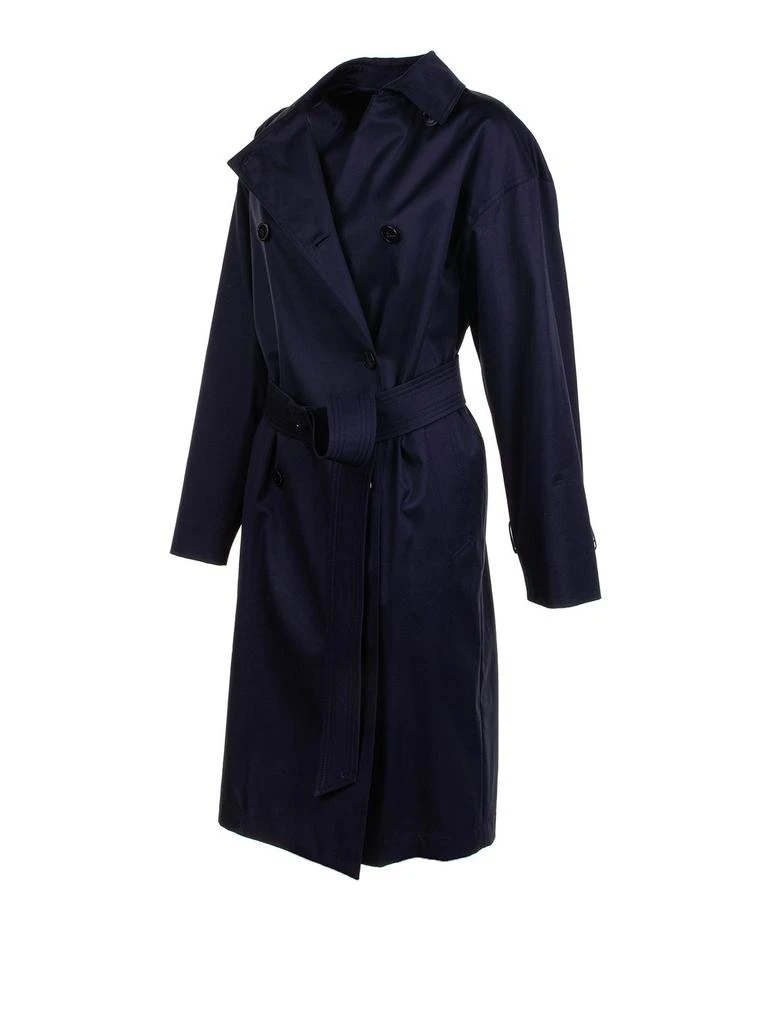 Max Mara Max Mara Studio Ebrien Double-Breasted Belted Coat 3