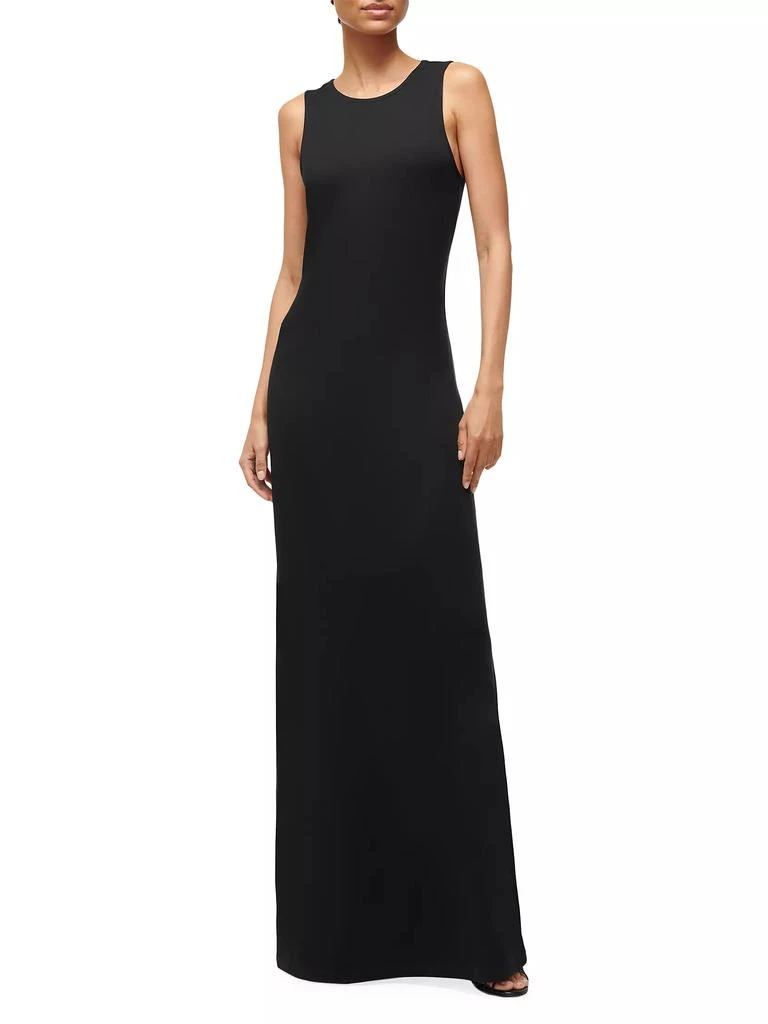 Staud Bari Sleeveless Jersey Maxi Dress 2