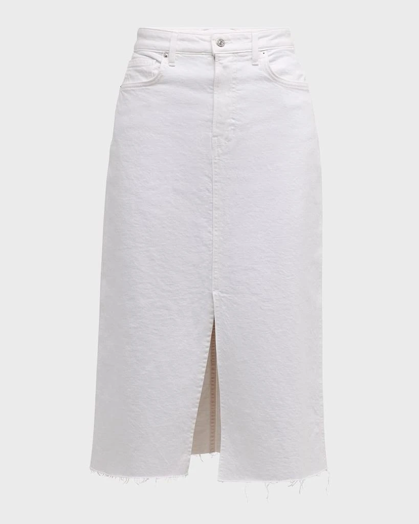 VERONICA BEARD Victoria Denim Midi Skirt 1