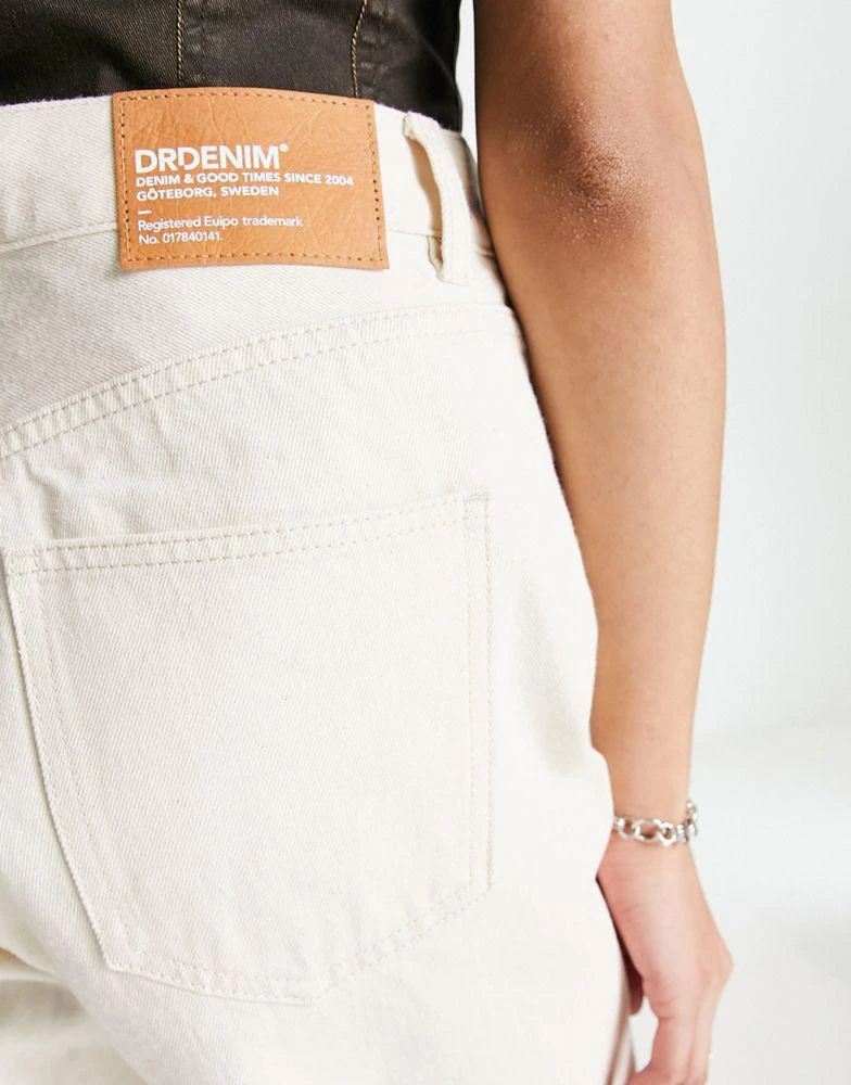 Dr Denim Dr Denim Echo straight leg jeans in beige 4