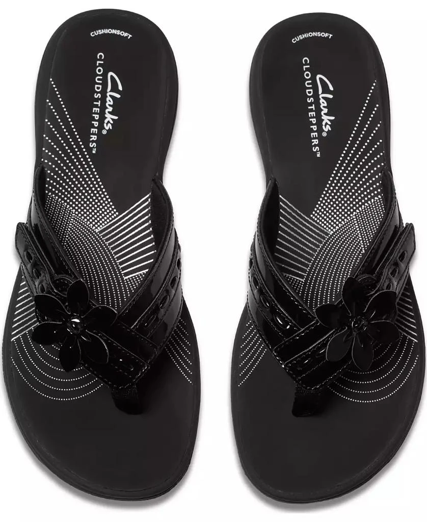 Clarks Women's Cloudsteppers Breeze Opal Flip-Flops 7