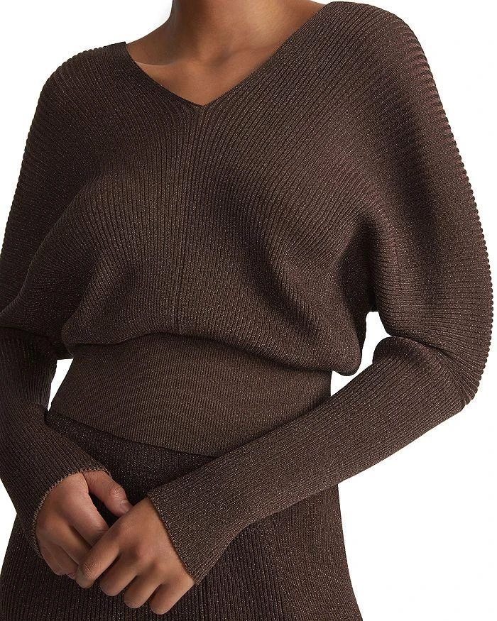 Lafayette 148 New York Ribbed Drop Shoulder Top 4