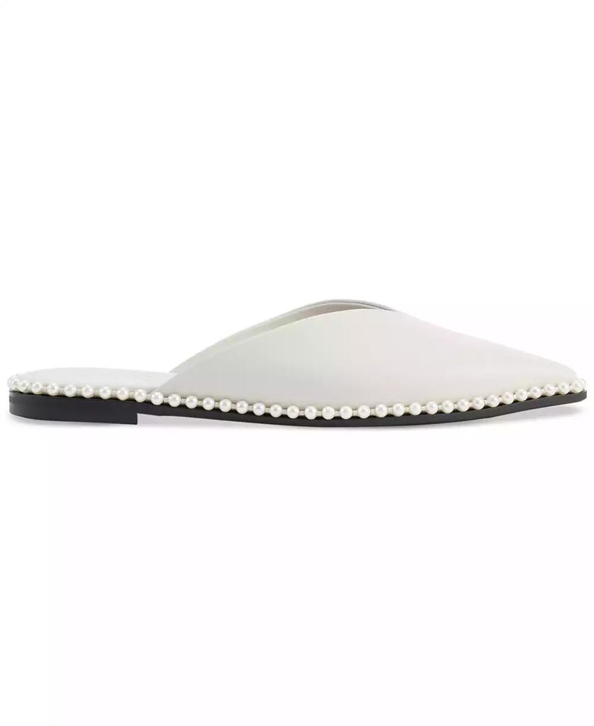 Karl Lagerfeld Paris Women's Vyra Studded Mule Flats