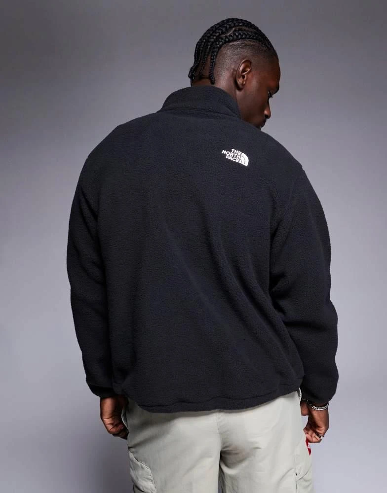 The North Face The North Face Seven Summits Fleeski full zip heavyweight fleece jacket in black 4